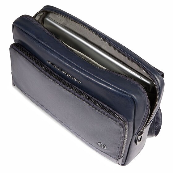 Piquadro Philip Umhängetasche Leder 27 cm