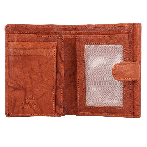 Greenburry Basic Geldbörse RFID Leder 13 cm