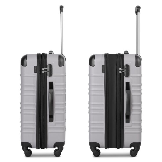 Wenger Amplar Evo 4 Rollen Trolley M 65 cm mit Dehnfalte