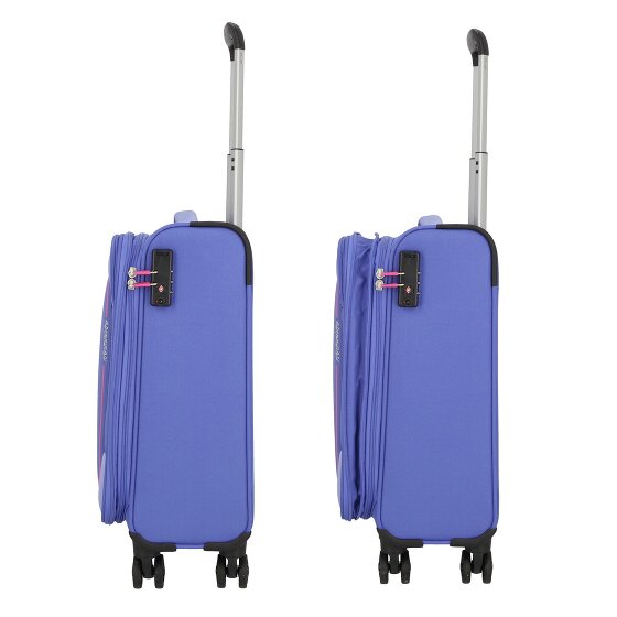American Tourister Pulsonic 4 Rollen Kabinentrolley 55 cm mit Dehnfalte