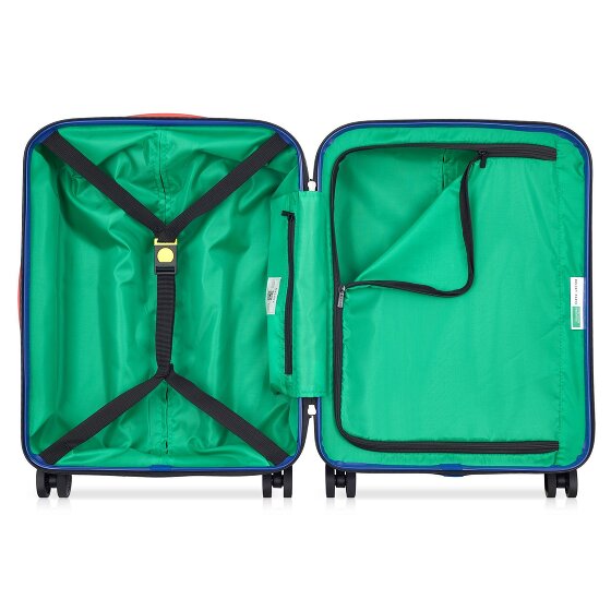 Delsey Paris x United Colors of Benetton United 4-Rollen Kabinentrolley 55 cm