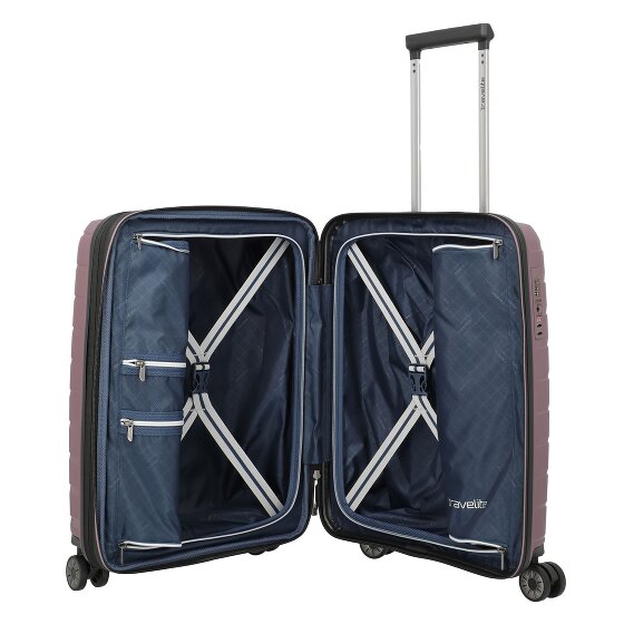 Travelite Air Base 4 Rollen Kabinentrolley 55 cm mit Dehnfalte Travelite Air Base 4 Rollen Kabinentrolley 55 cm mit Dehnfalte