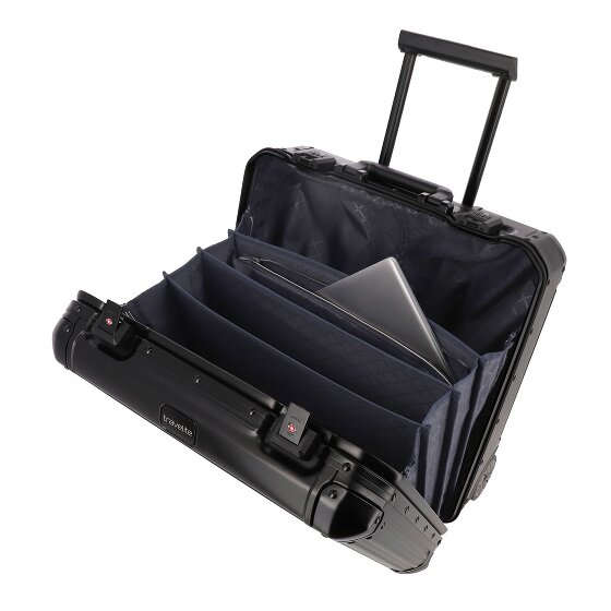 Travelite Next 2 Rollen Businesstrolley 45 cm Laptopfach