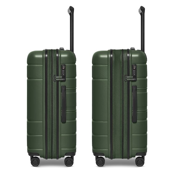 Redolz Essentials 11 4 Rollen Trolley 66 cm mit Dehnfalte