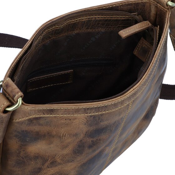 Greenburry Vintage Umhängetasche Leder 27 cm