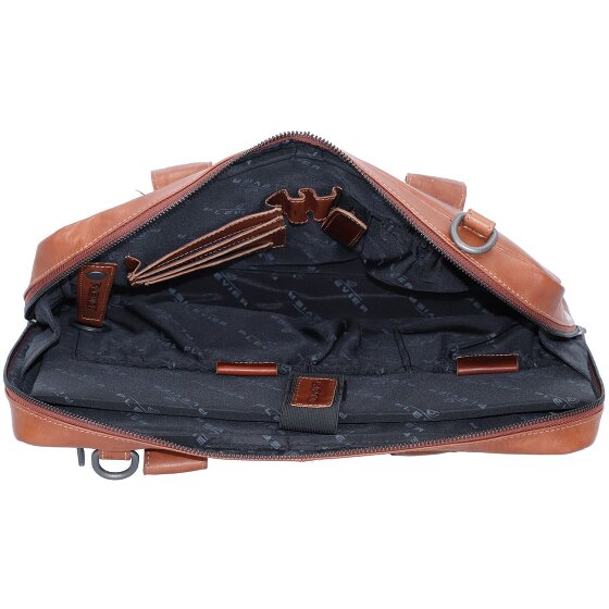 Plevier Navigator Tacan Aktentasche Leder 36 cm Laptopfach