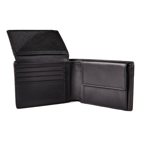 Piquadro Ael Geldbörse RFID Schutz Leder 12.5 cm
