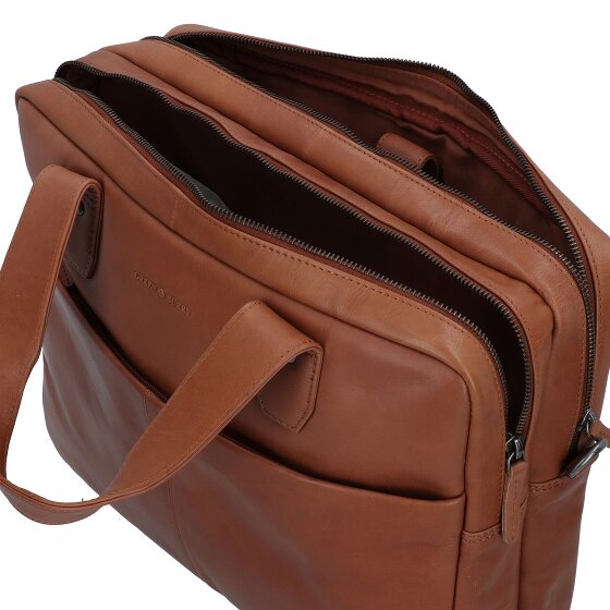 Greenburry Fiorentina Aktentasche Leder 37 cm Laptopfach