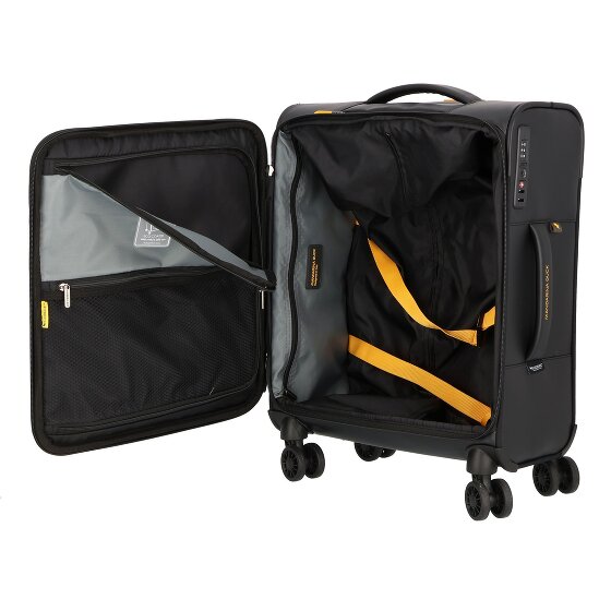 Mandarina Duck Eco Coated 4 Rollen Kabinentrolley S 55 cm