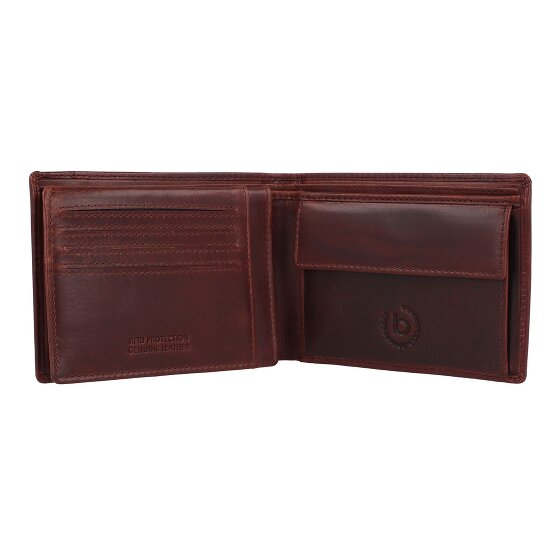 bugatti Romano Geldbörse RFID Schutz Leder 12 cm