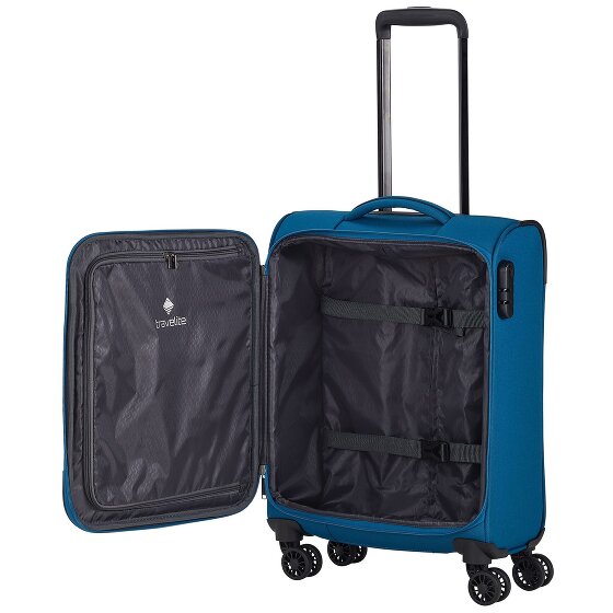 Travelite Chios 4 Rollen Kabinentrolley 55 cm