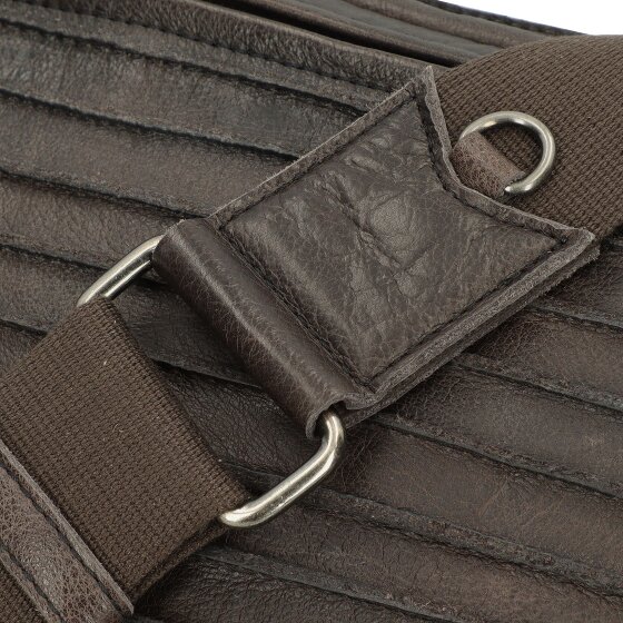 FredsBruder Riffel Umhängetasche Leder 35 cm