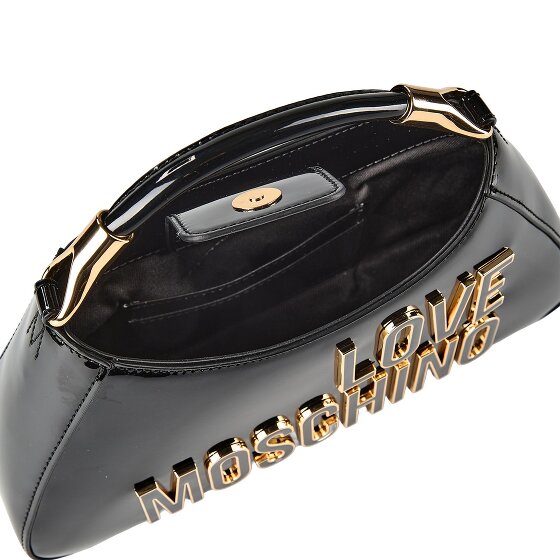 Love Moschino Enameled Logo Handtasche 27 cm
