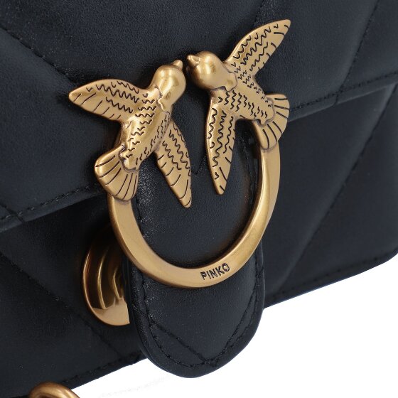 PINKO Love One Umhängetasche Leder 21 cm