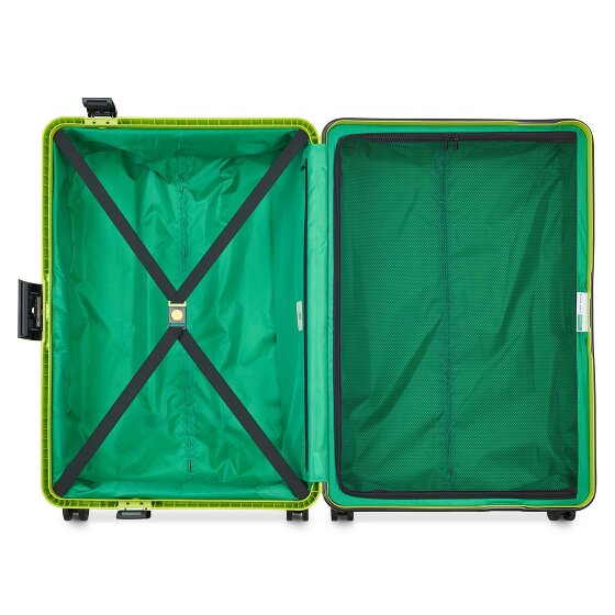 Delsey Paris x United Colors of Benetton Color Block Hardside 4-Rollen Trolley 76 cm