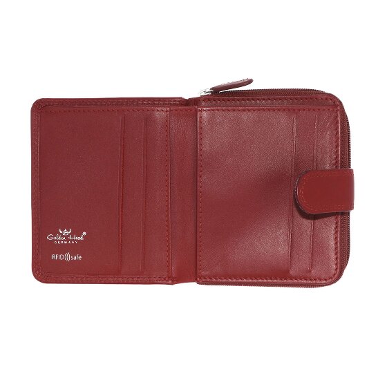 Golden Head Polo Geldbörse RFID Schutz Leder 10.5 cm