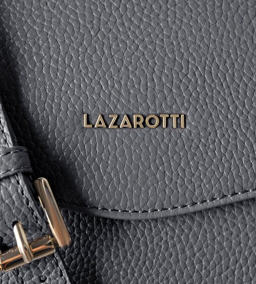 Lazarotti Bologna Leather Crossbody Umhängetasche Leder 22 cm