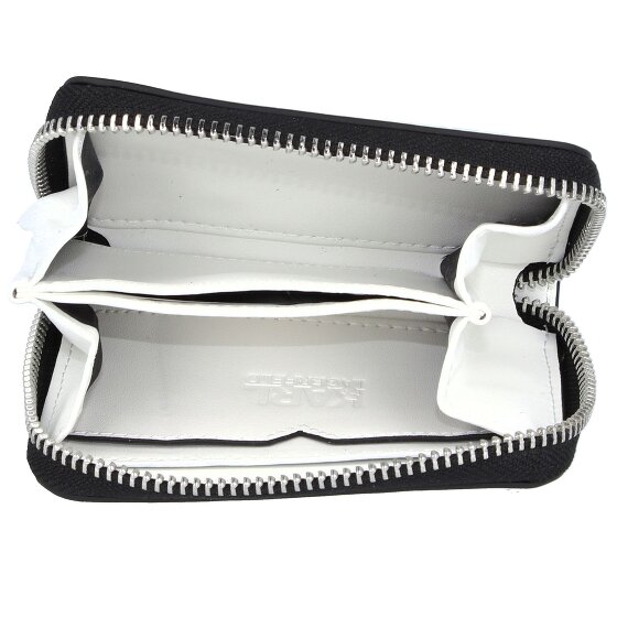 Karl Lagerfeld Punched Geldbörse Leder 10,5 cm