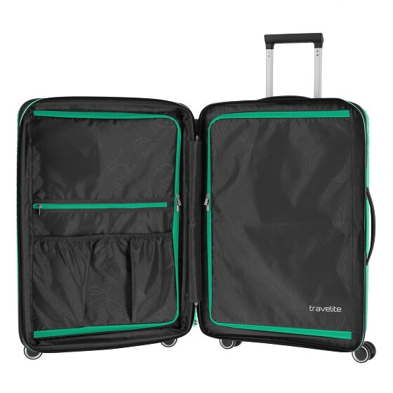Travelite Orbita 4 Rollen Kofferset 3-teilig mit Dehnfalte
