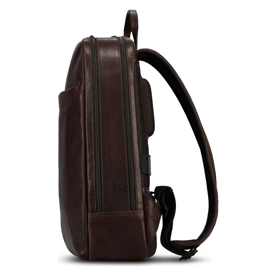 Jost Glasgow Daypack RFID Schutz Leder 44 cm Laptopfach