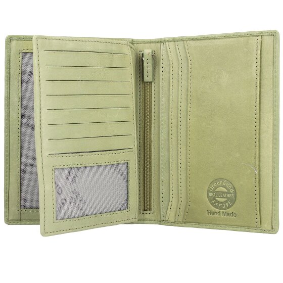 Greenland Nature Soft Colour Reisepassetui RFID Leder 12 cm