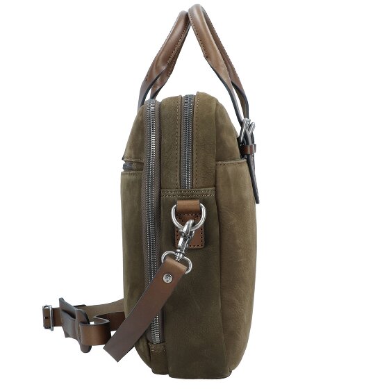 Castelijn & Beerens Nubuck Aktentasche Leder 41 cm Laptopfach
