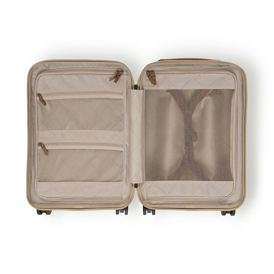 The Chesterfield Brand Zuna 4 Rollen Kabinentrolley S 55 cm