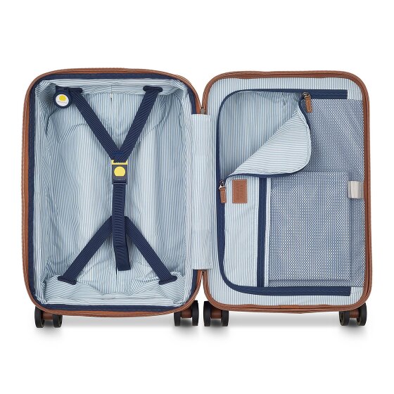 Delsey Paris Cadence 4 Rollen Kabinentrolley 55 cm mit Dehnfalte