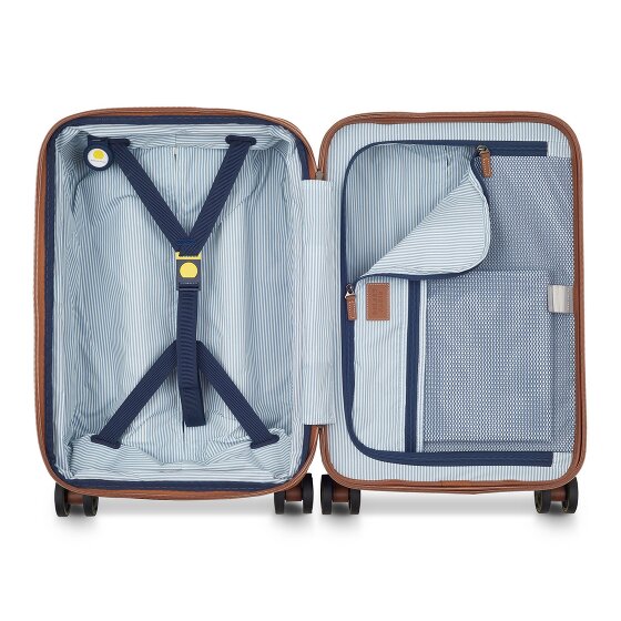 Delsey Paris Deauville 4 Rollen Kabinentrolley 55 cm mit Dehnfalte