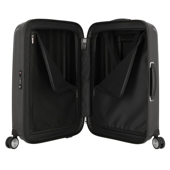 Samsonite Lite-Cube Dlx Chrome 4 Rollen Trolley 68 cm