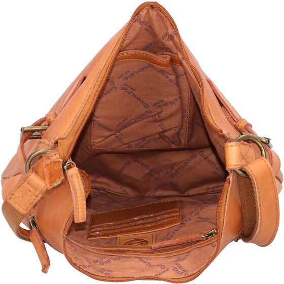 Greenland Nature GreenLand NATURE Umhängetasche Leder 34 cm