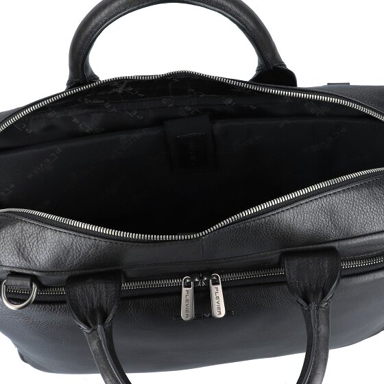 Plevier Vintage Bill Aktentasche Leder 40 cm Laptopfach