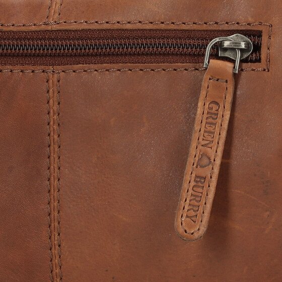 Greenburry Vintage Umhängetasche Leder 13 cm