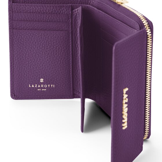 Lazarotti Bologna Leather Geldbörse Leder 12 cm