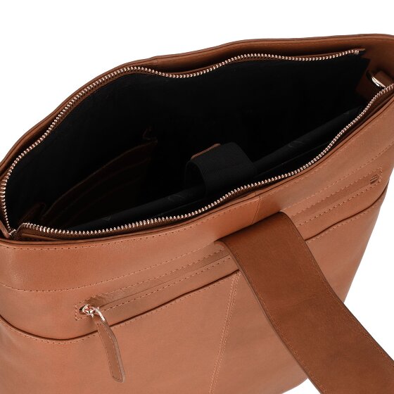 Plevier Bow Schultertasche Leder 30 cm Laptopfach