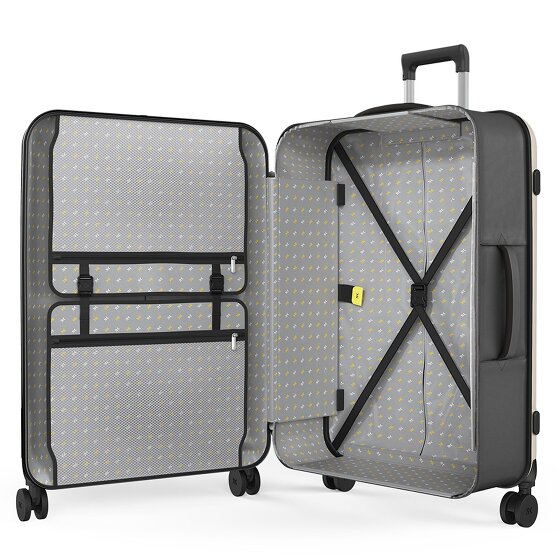 Rollink Vega 360 faltbarer 4-Rollen Trolley M 65 cm