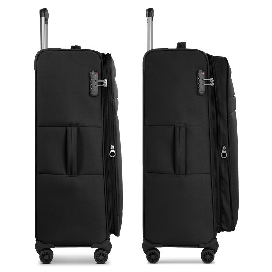 Worldpack Chicago 4 Rollen Trolley L 78 cm mit Dehnfalte
