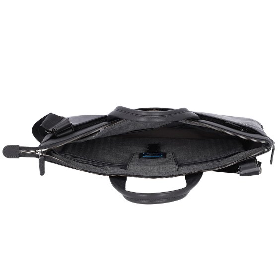 Piquadro Black Square Laptoptasche Leder 47 cm