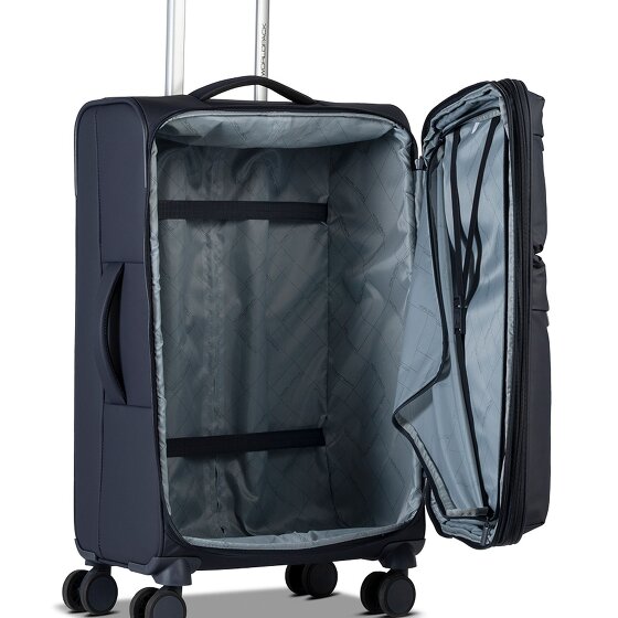 Worldpack Kyoto 4 Rollen Kofferset 3-teilig mit Dehnfalte