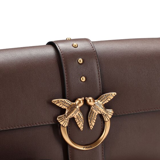 PINKO Love One Umhängetasche Leder 27 cm