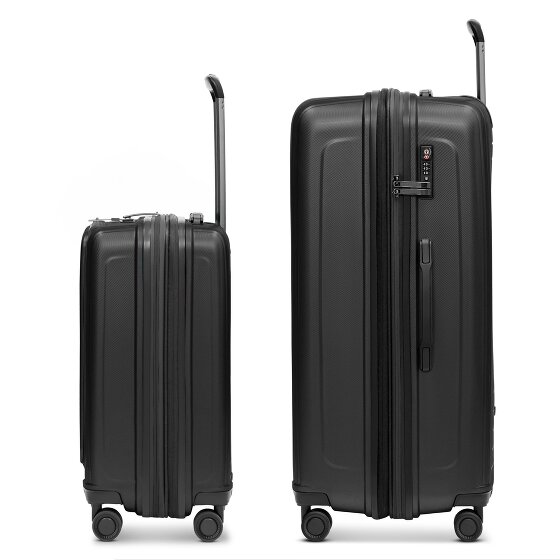 Redolz Essentials 14 4-Rollen Kofferset 2 tlg. Laptopfach mit Dehnfalte