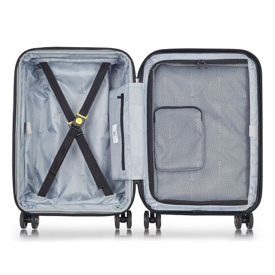 Delsey Paris Shadow 5.0 4 Rollen Kabinentrolley 55 cm Laptopfach mit Dehnfalte
