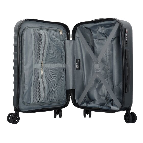 bugatti Corium 4-Rollen Kabinentrolley 55 cm