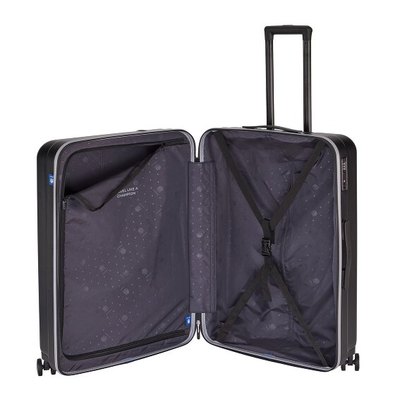 Travelite travelite x NFL 4 Rollen Kofferset 3-teilig mit Dehnfalte
