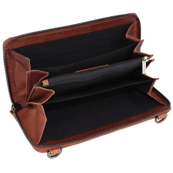Burkely Casual Carly Handytasche RFID Leder 21 cm