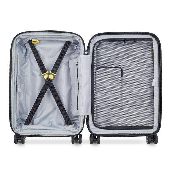 Delsey Paris Shadow 5.0 4-Rollen Kabinentrolley 55 cm Laptopfach mit Dehnfalte