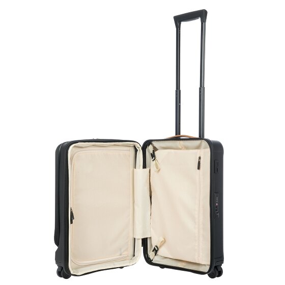 Bric's Capri 4 Rollen Kabinentrolley 55 cm Laptopfach mit Dehnfalte