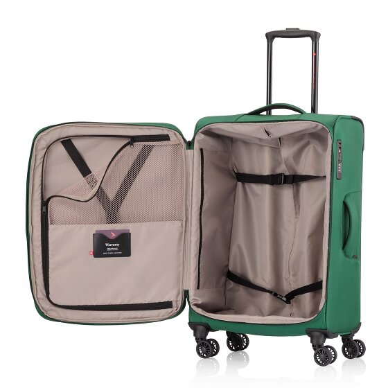 Pack Easy GoUp 4 Rollen Trolley M 65 cm mit Dehnfalte