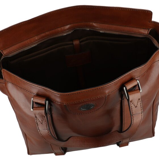The Bridge Fabio Schultertasche Leder 36 cm Laptopfach