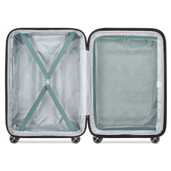 Delsey Paris Shadow 5.0 4 Rollen Trolley 66 cm mit Dehnfalte